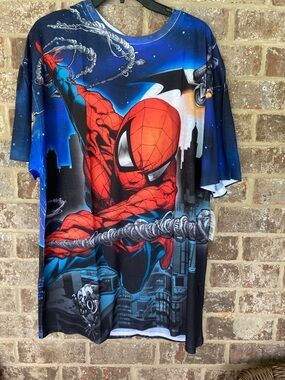Marvel  Spider Man wraparound tee Shirt NWT Size 2XL